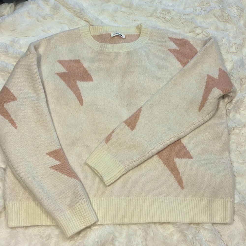 Lightning bolt sweater
